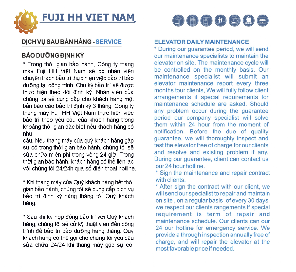 Bảo dưỡng định kỳ